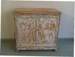 A painted French sideboard