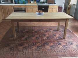 A 19th French kitchen table