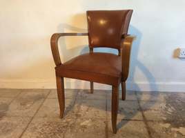 A 1930's French desk chair