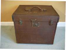 A 19thC Army and Navy hat box