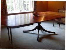 A very large late 19c dining table