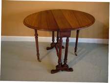 19thC Rosewood sutherland table