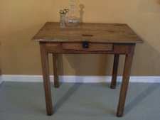 An 18thC oak ecclesiastical table