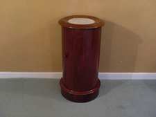 A 19thc cylindrical pot cupboard