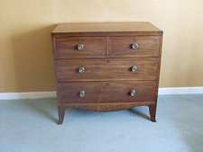 A Regency chest of drawers