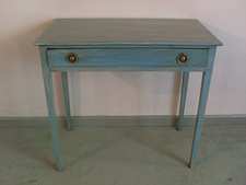 A Georgian painted side table