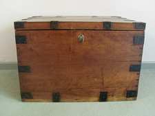 A 19thC silver trunk