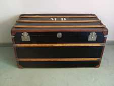 A Deco period travelling trunk