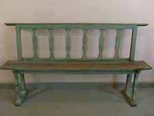 An eccesiastical  French bench