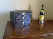 18thC miniature chest