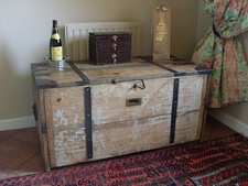 A 19thC campaign trunk