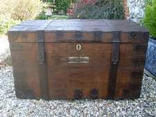 18thC silver trunk with royal cyphers