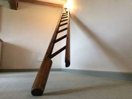 19thC library pole ladder