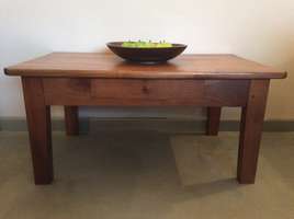 A French cherry coffee table