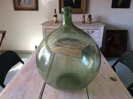 A French hand blown bottle