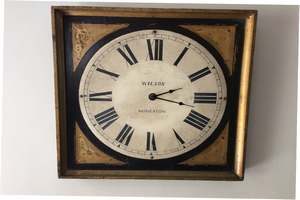 A 19thC kitchen clock