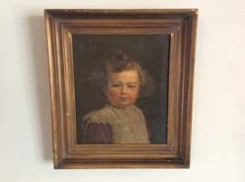 A portrait of a characterfull child