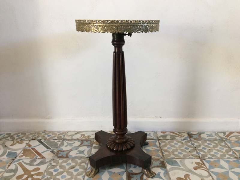 A French marble topped occasional table