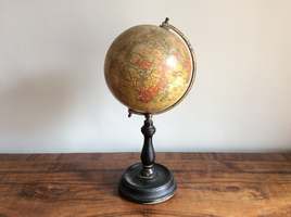 A small Geographia world globe
