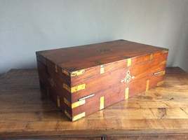 An Anglo Indian campaign writing box