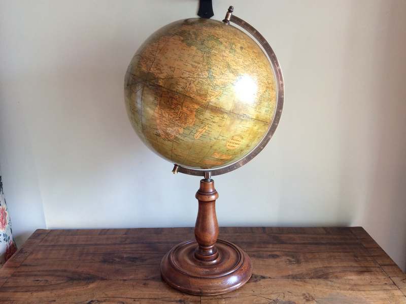 A 1920's Bacons world globe