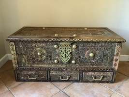 A 19thC Zanzibar chest