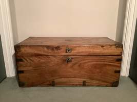 A 19thC camphor trunk