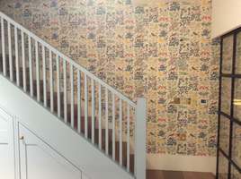 Wall papering project