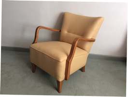 A Deco armchair