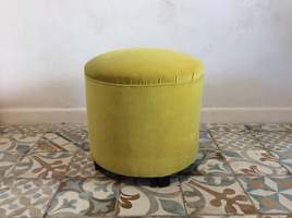 A 1920's french circular stool