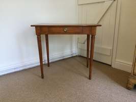 A French cherry wood side table