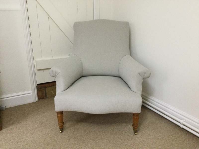 A C19th French armchair