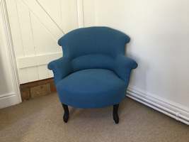 A 19thC French armchair